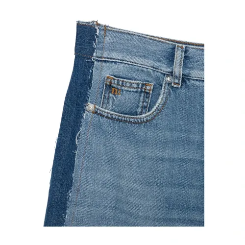 Pantaloni a gamba larga patchwork - Nine In The Morning - Modalova