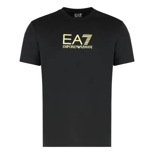 Logo Print T-shirt - Emporio Armani EA7 - Modalova