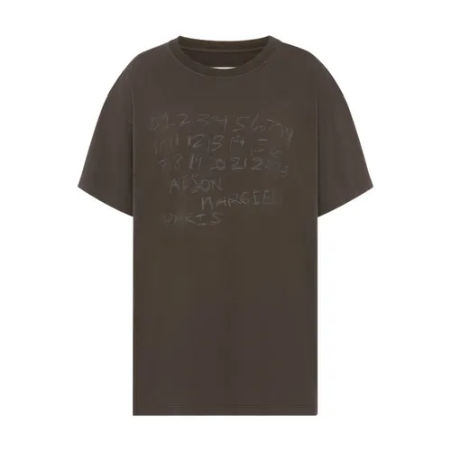 Numerical Cotton T-shirt - Maison Margiela - Modalova