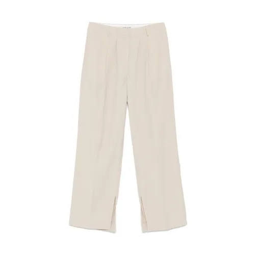 Beige Button-Front Pants with Pockets - Birgitte Herskind - Modalova