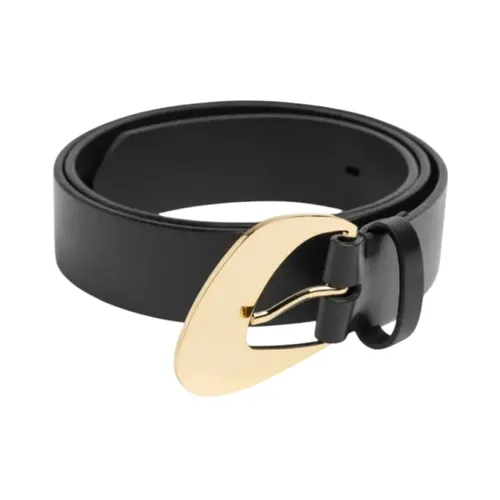Oval Asymmetric Buckle Belt - Séfr - Modalova