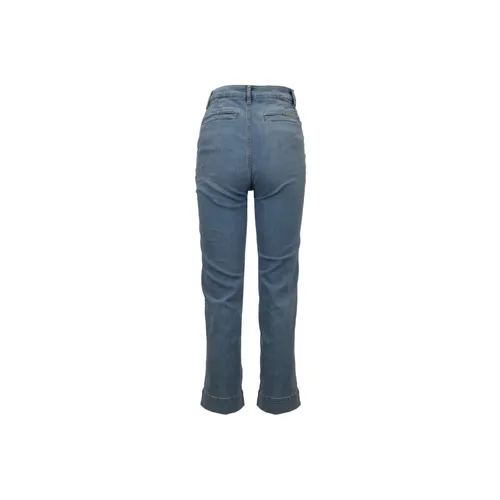 Zipper Button Boot-cut Jeans - Liu Jo - Modalova