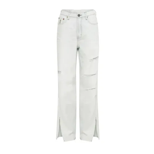 White Distressed Jeans - One Teaspoon - Modalova