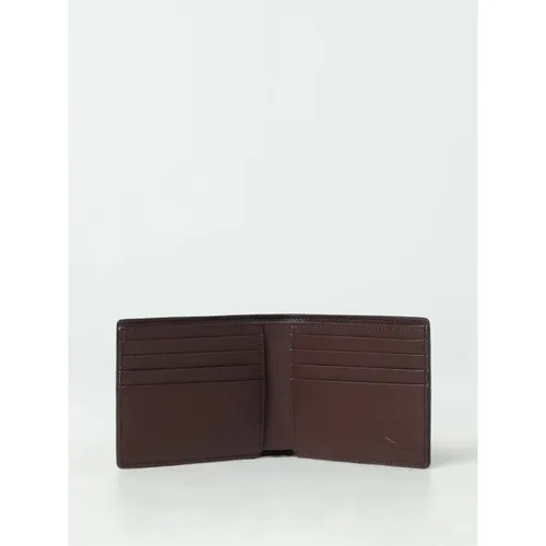 Stylish Leather Wallet - Etro - Modalova