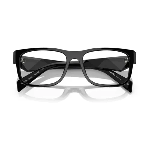 Geometric Acetate Eyeglasses - Prada - Modalova