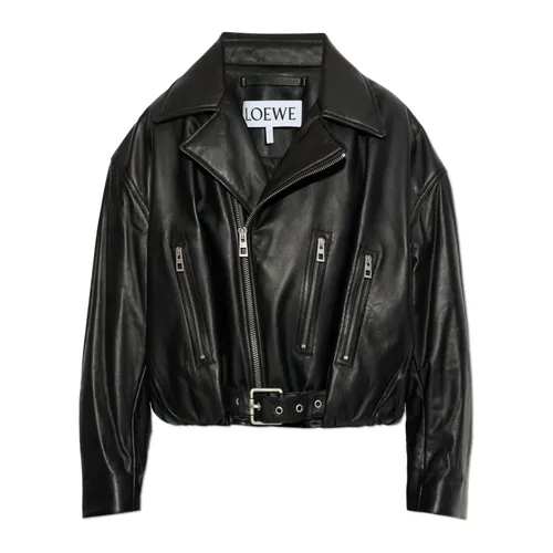 Lambskin Biker Jacket - Loewe - Modalova