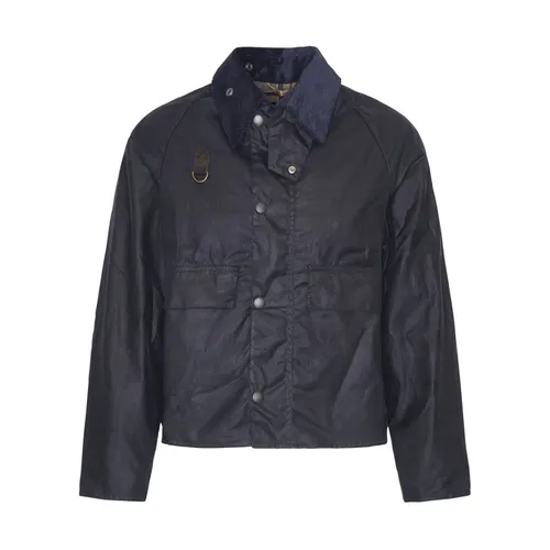 Spey Slim Waxed Jacket - Barbour - Modalova