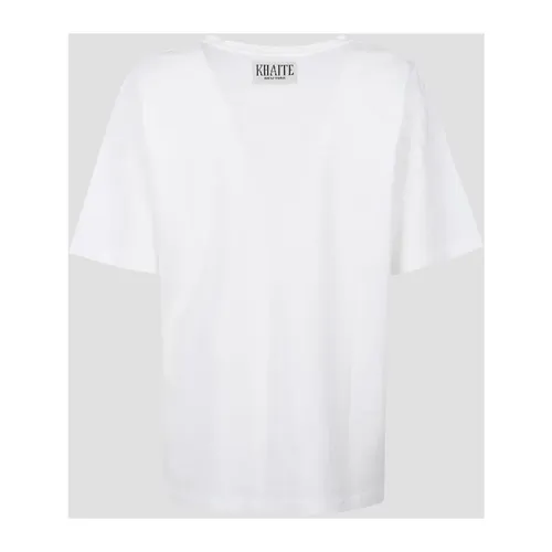Mae Short Sleeve Tee Shirt - Khaite - Modalova