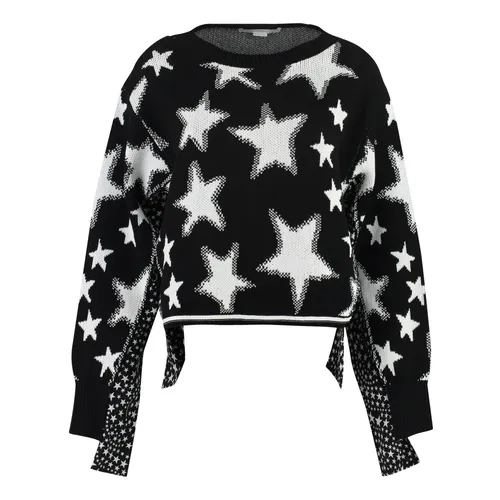 Star Pattern Crew-Neck Sweater - Stella McCartney - Modalova