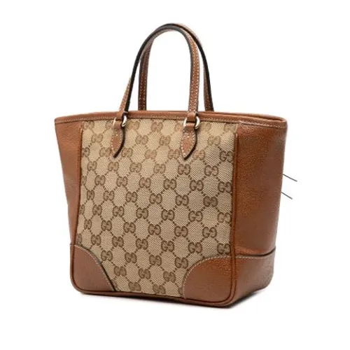 Pre-owned Canvas Handbag - Gucci Vintage - Modalova