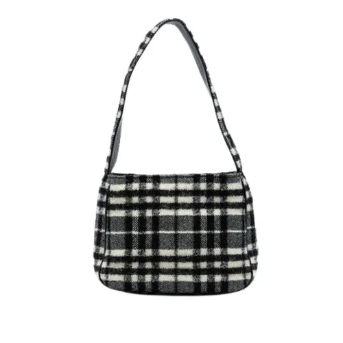 Pre-owned Wool Shoulder Bag - Burberry Vintage - Modalova