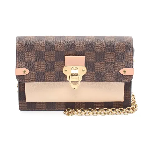 Pre-owned Vintage Damier Ebene Chain Wallet - Louis Vuitton Vintage - Modalova