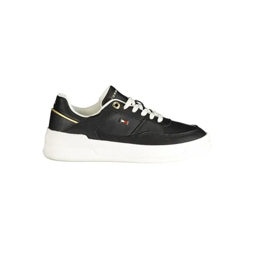 Black Polyester Sneaker - Tommy Hilfiger - Modalova
