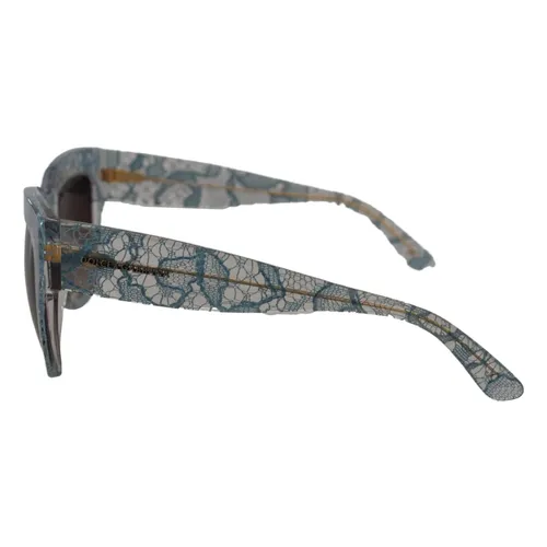 Blue Lace Sunglasses - Dolce & Gabbana - Modalova
