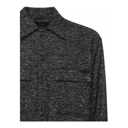 Wool Blend Shirt - Dolce & Gabbana - Modalova