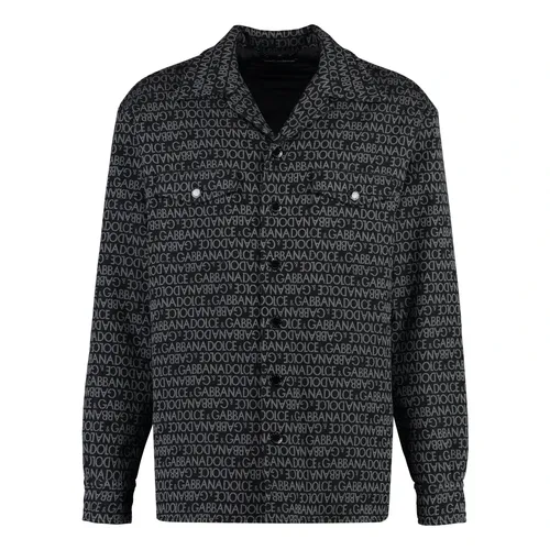 Cotton Overshirt - Dolce & Gabbana - Modalova