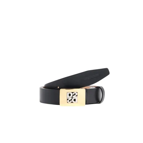 D2 Upside Down Plaque Belt - Dsquared2 - Modalova