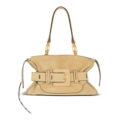 Suede Anthem Bag - Balmain - Modalova
