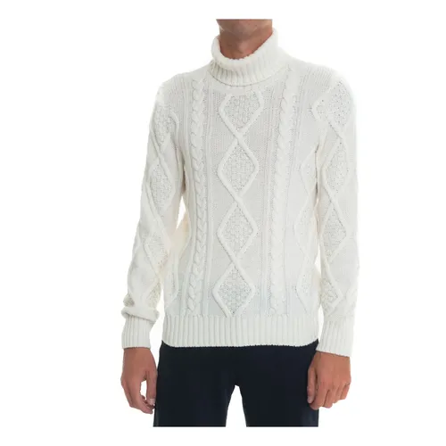 Cable Knit Turtleneck Pullover - Gran Sasso - Modalova