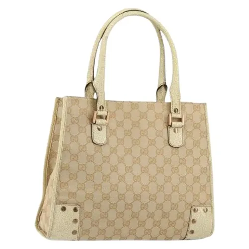 Pre-owned Canvas Handbag - Gucci Vintage - Modalova