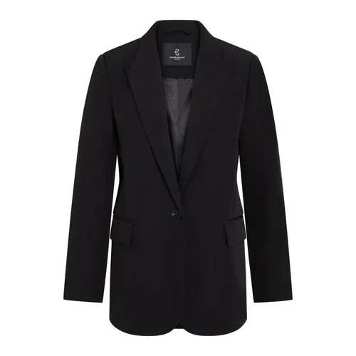 Black Blazer with Flap Pockets - Bruuns Bazaar - Modalova