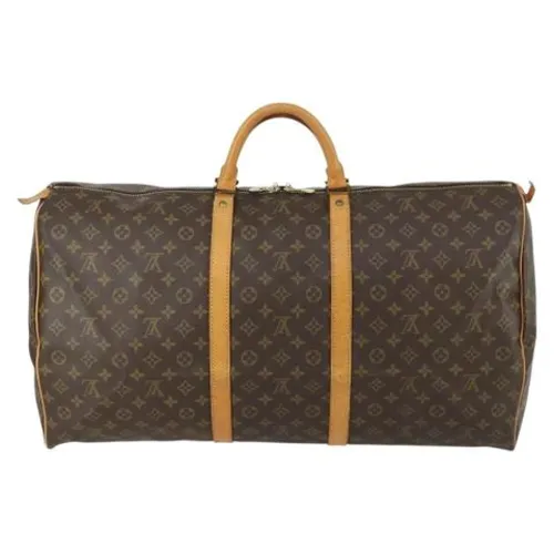 Pre-owned Vintage Canvas Weekend Bag - Louis Vuitton Vintage - Modalova