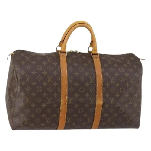 Pre-owned Canvas Weekend Bag - Louis Vuitton Vintage - Modalova