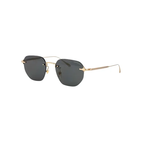 Geometric Rimless Sunglasses - Montblanc - Modalova