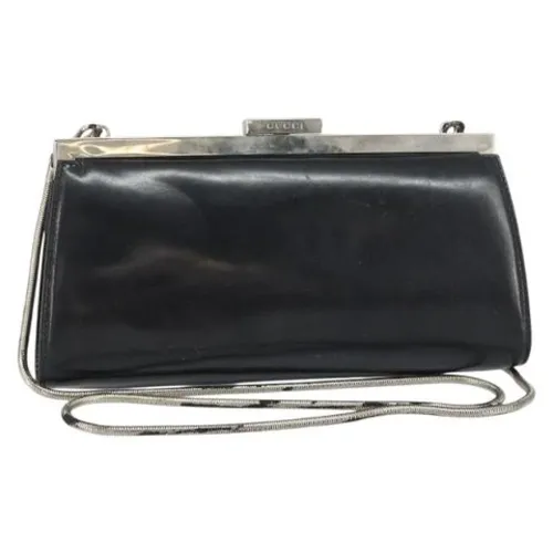 Clutch de Cuero Pre-owned - Gucci Vintage - Modalova