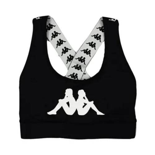 Black White Antiqu Top Regular Fit - Kappa - Modalova