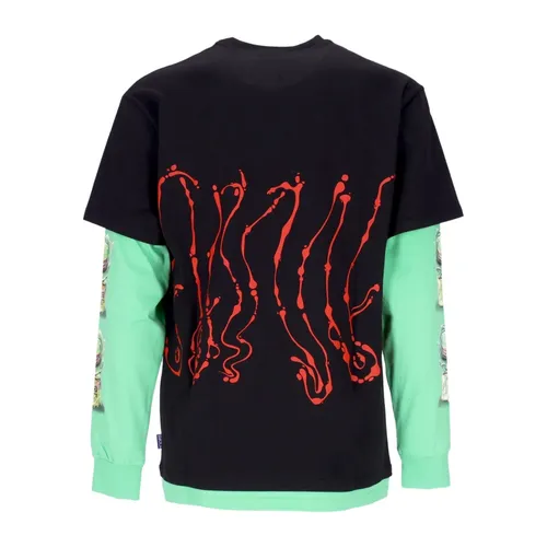 Long Sleeve Tee Black Dripper - Octopus - Modalova