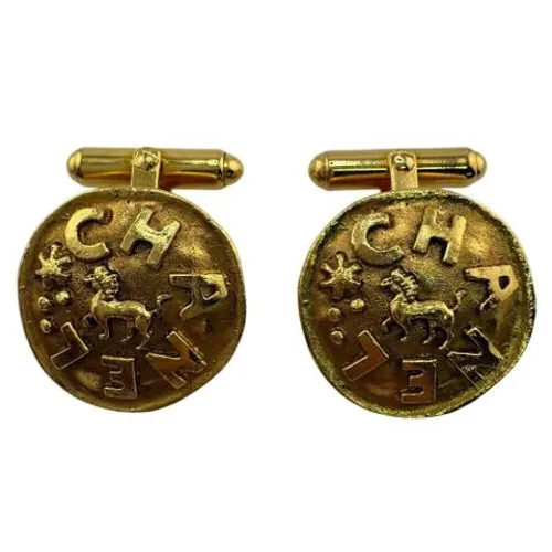 Pre-owned Vintage Cufflinks - Chanel Vintage - Modalova