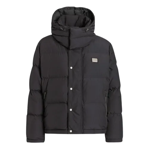 Dark Anthracite Jacket - Dolce & Gabbana - Modalova