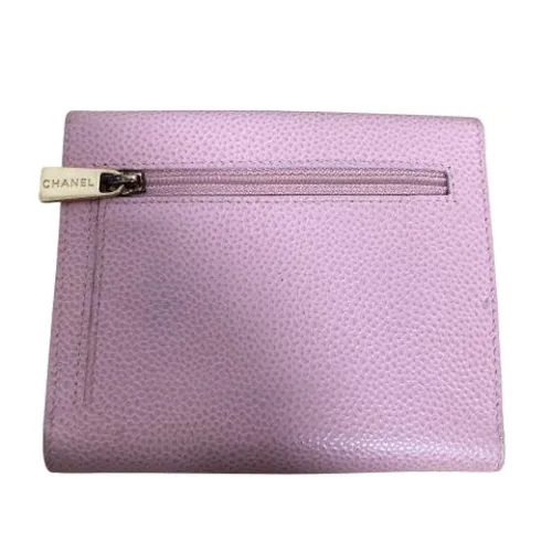 Pre-owned Leather Wallet - Chanel Vintage - Modalova