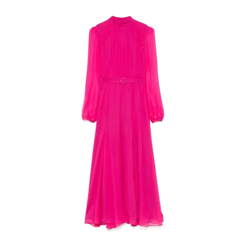Rosa Posey Jacquib Estilo de Moda - Saloni - Modalova