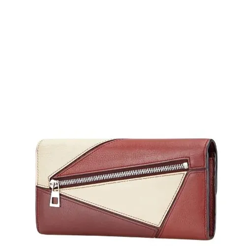 Pre-owned Leather wallets - Loewe Pre-owned - Modalova