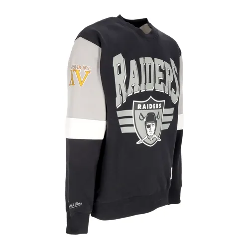 Oakland Raiders Crewneck Sweatshirt - Mitchell & Ness - Modalova