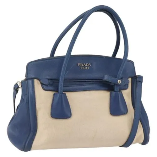 Pre-owned Canvas Handbag - Prada Vintage - Modalova