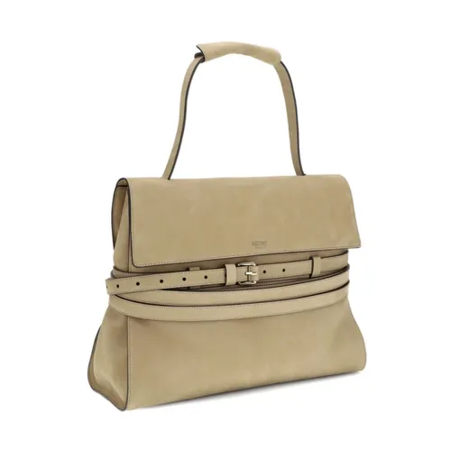 Belted Tote Bag - Moschino - Modalova