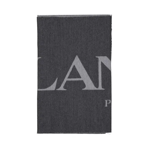 Wool and Silk Scarf - Lanvin - Modalova