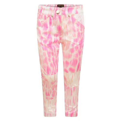 Leopard Print Trousers - Roberto Cavalli - Modalova
