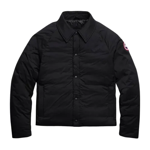Lodge Coach Jacket in Black - Canada Goose - Modalova