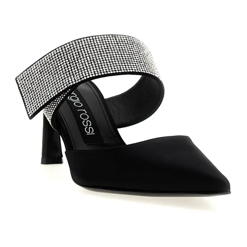 Paris Satin Mules - Sergio Rossi - Modalova