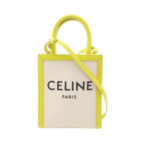 Bolso Mini de Lona Pre-owned - Celine Vintage - Modalova