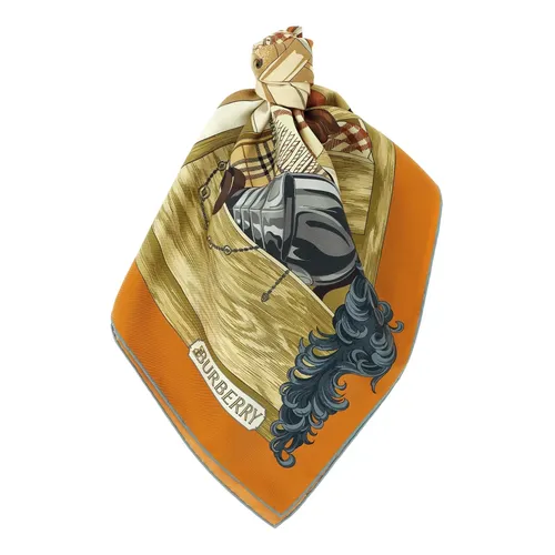 Wardrobe Silk Scarf - Burberry - Modalova