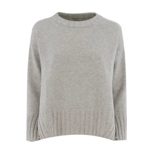 Wool Silk Jumper - Le Tricot Perugia - Modalova