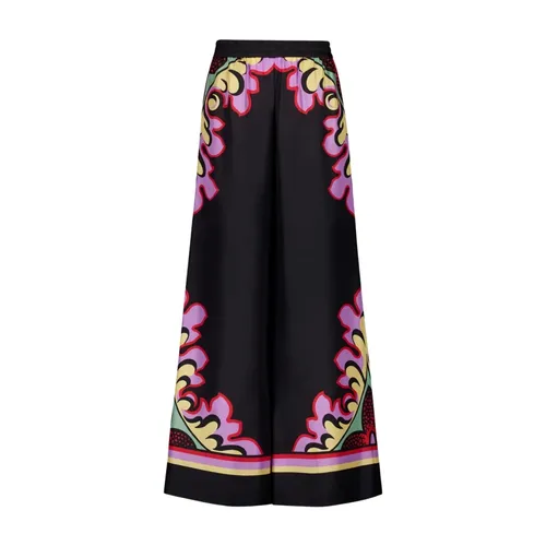 Palazzo Placée Silk Trousers - La DoubleJ - Modalova
