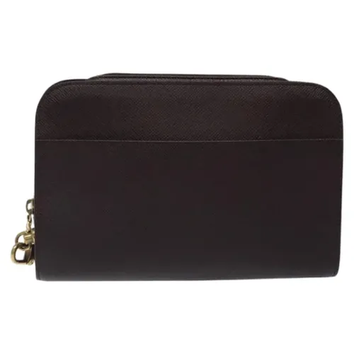 Pre-owned Leather clutches - Louis Vuitton Vintage - Modalova