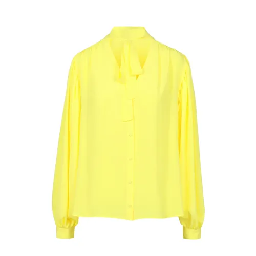 Camisa de Acetato y Seda - Msgm - Modalova