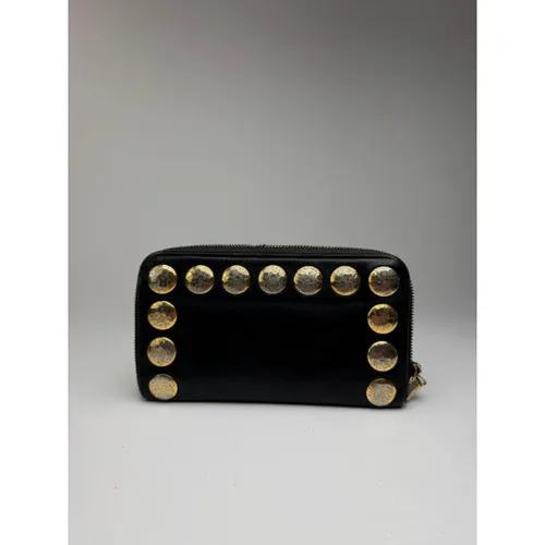 Pre-owned Leather Wallet - Miu Miu Pre-owned - Modalova